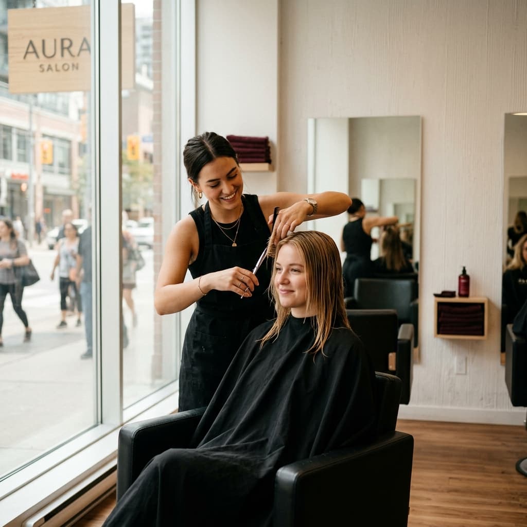 Salons & Spas professional in Mississauga, Ontario — editorial portrait.